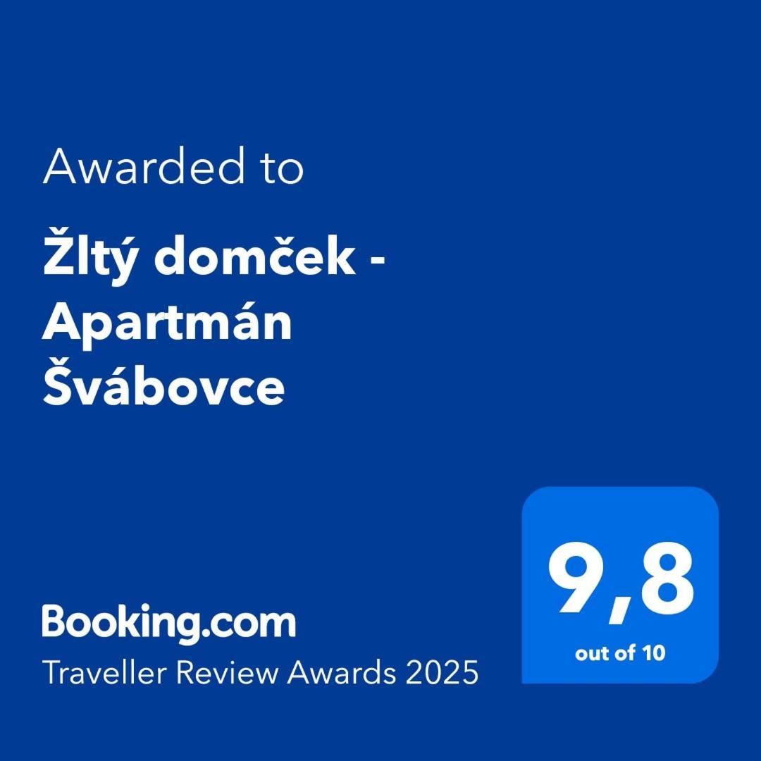 Zlty Domcek - Apartman Svabovce Exterior foto